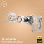JBL Tour Pro 3 - True Wireless Noise Cancelling Earbuds with Smart Charging Case, Legendary Pro Sound with Hybrid Dual-Driver, Spatial 360 Sound with Head Tracking (Black) - Image 4
