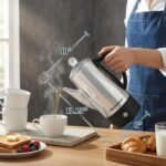 Elite Gourmet EC812 Electric 12-Cup Coffee Percolator with Keep Warm, Clear Brew Progress Knob Cool-Touch Handle Cord-less Serve, Stainless Steel - Image 4