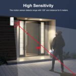 WiFi Motion Sensor, Smart Motion Detector for Home Security, Wireless Motion Sensor App Remote Monitor, Voice Command Compatible with Alexa. 4 Pack - Image 4