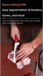 kitchen Boning Knife Chef knife 5.7" Japanese Handmade Steel Boning Knife – Precision Blade for Clean Effortless Deboning Kitchen Knife Hand-forged for Performance - Image 5