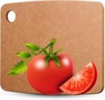 Wooden Cutting Board for Kitchen - Small Composite Wood Cutting Boards Dishwasher - Thin, BPA Free & Eco-Friendly Chopping Board (11.5 x 9 Inch, Natural) - Image 4