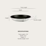 All-Clad D5 10 Inch Brushed Stainless Steel Pro Non Stick Frying pan, 5-Ply Stainless Steel Pan, Induction, Oven Broiler Safe 500F, Pancake Egg Pan, Skillet, Professional Cookware, Silver - Image 3