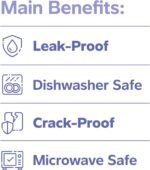 GUSTO [32 oz. - 24 Count Plastic Deli Containers with Lids - Disposable Food Storage Containers With Airtight Lids, Ideal for Soups, Stews, and Meal Prep - Image 5