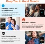 Smart Watch with Ai Functions GPS Tracking for Android Phones and iPhone Compatible Bluetooth Call Message Alert Heart Rate/Sleep Monitor IP68 Waterproof for Women - Image 4