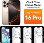 ImpactStrong 3-Pack Shatterproof Tempered Glass Screen Protector for iPhone 16 Pro [Easy Installation Frame] [Bubble Free] [9H Hardness] [Full Coverage] Case Friendly, 6.3 Inch - Image 3