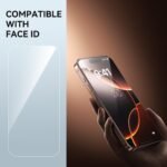 ImpactStrong 3-Pack Shatterproof Tempered Glass Screen Protector for iPhone 16 Pro [Easy Installation Frame] [Bubble Free] [9H Hardness] [Full Coverage] Case Friendly, 6.3 Inch - Image 5