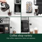 Cuisinart Coffee Center Barista Bar 4-in-1 Coffee Maker, Single-Serve Pods Compatible, Coffeemaker, Three Brewing Sizes, SS-4N1NAS, Black - Image 4