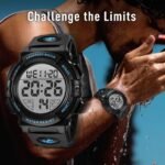 Mens Digital Watch Sports Military Watches Waterproof Outdoor Chronograph Wrist Watches for Men with LED Back Ligh/Alarm/Date - Image 3
