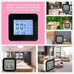 Estink Temperature Humidity Monitor, 2.8 Inch Display Smart Home Weather Station with 5 Sub Devices for Indoor Outdoor Monitoring via App - Image 3