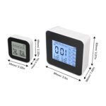 Estink Temperature Humidity Monitor, 2.8 Inch Display Smart Home Weather Station with 5 Sub Devices for Indoor Outdoor Monitoring via App - Image 5