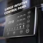 Coffee Maker with Grinder, Programmable Hot and Cold Coffee Maker with 22 oz Glass Carafe, Fully Automatic Coffee Machine with Timer, Removable Filter, Black Americano Coffee Machine - Image 3