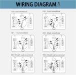 Smart Thermostat 3H/2C, WiFi Household Thermostat for Heat Pump and Conventional Multi-Stage System, Easy DIY Installation, Voice Control, Support Alexa and Google Home, C-Wire Required - Image 5