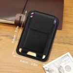 FINPAC MagSafe Wallet, Magnetic Card Wallet Holder for iPhone 17/16/15/14/13/12 Series, Safe RFID Blocking Slim Leather 6 Card Holder for Women Men - Image 5