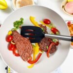 4Pcs Silicone Spatula Turner Slotted Spatula Set Spoon, Spatulas Silicone Heat Resistant Wok Rubber Spatulas for Nonstick Cookware Spatula Cooking Kitchen Utensils Set - Image 4