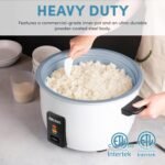 Aroma 20-Cup (Uncooked) / 40-Cup (Cooked) Commercial Rice Cooker and Warmer - Image 3