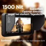 Atomos Shinobi II HDMI 4K Monitor with HDR Touchscreen, All Day Battery Life, and Lightweight Design (Black) - Image 4