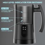 Electric Milk Frother, 4 in 1 Milk Steamer,11.8oz/350ml Automatic Warm and Cold Foam Maker for Coffee,Latte, Cappuccino, Macchiato, Hot Chocolate - Image 3