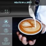 Electric Milk Frother, 4 in 1 Milk Steamer,11.8oz/350ml Automatic Warm and Cold Foam Maker for Coffee,Latte, Cappuccino, Macchiato, Hot Chocolate - Image 5
