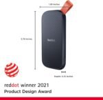 SanDisk 1TB Portable SSD - Up to 800MB/s, USB-C, USB 3.2 Gen 2, Updated Firmware - External Solid State Drive - SDSSDE30-1T00-G26 - Image 3