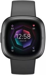 Fitbit Sense 2 Advanced Health and Fitness Smartwatch with Tools to Manage Stress and Sleep, ECG App, SpO2, 24/7 Heart Rate and GPS, Shadow Grey/Graphite, One Size (S & L Bands Included) - Image 3