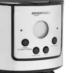 Amazon Basics Programmable Coffeemaker with Carafe and Reusable Filter, Stainless Steel, 12 Cups, Black - Image 5