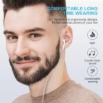 [2 Pack] WEIZY Aux Earbuds/Earphones, Vize 3.5mm Wired Headphones Noise Isolating Earphones Volume Control & Built-in Microphone Compatible with iPhone/Samsung/Android/MP3/MP4 - Image 5