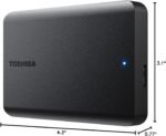 Toshiba Canvio Basics 4TB Portable External Hard Drive USB 3.0, Black - HDTB540XK3CA - Image 5