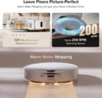 roborock Qrevo CurvX Robot Vacuum and Mop, 22,000Pa Suction, 3.14’’ Ultra Slim, Zero-Tangling Design, Reactive AI Obstacle Recognition, AdaptiLift Chassis, Auto Hot Water Mop Washing & Drying - Image 5