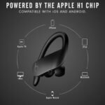 Beats Powerbeats Pro Wireless Earbuds - Apple H1 Headphone Chip, Class 1 Bluetooth Headphones, 9 Hours of Listening Time, Sweat Resistant, Built-in Microphone - Black - Image 4