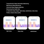 ciciglow Smart Ring, Ceramic Smart Ring Health Sleep Monitoring Step Counter Remote Camera, IP68 Intelligent Wearable Device for JYouPro APP (8) - Image 4