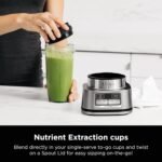 Ninja Blenders for Kitchen | Smoothie Blender, Mixer, Grinder - Premium Blending Performance for Sauces, Frozen Drinks, and More | 1200 Peak Watt Motor | SS101 Foodi Personal Smoothie Maker - Image 4