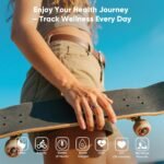 Titanium Smart Ring for Women & Men – Ultra-Light (2.7–3.2g), 4–6 Days Battery, 500mAh Case for 3 Recharges, Health & Fitness Tracker (Rose Gold 9) - Image 5