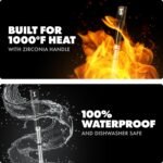 CHEF iQ Sense | Smart Wireless Meat Thermometer | Ultra-Thin Probe | WiFi Unlimited Range | 1000°F Heat Safe | 5 Sensors | BBQ, Grill, Oven, Smoker, Air Fryer | Gen3 - Image 5
