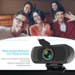 Full HD 1080P Webcam with Privacy Shutter and Tripod, Pro Streaming Web Camera with Microphone, Widescreen USB Computer Camera for Laptop Desktop Mac - Image 4