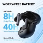Soundcore by Anker Liberty 4 NC Wireless Earbuds, 98.5% Noise Reduction, Adaptive Noise Cancelling to Ears and Environment, Hi-Res Sound, 50H Battery, Wireless Charging, Bluetooth 5.3 - Image 4