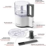 Starfrit Electric Oscillating Food Processor - 4 Cups - Measuring Spoon - High, Low & Pulse Modes - 300W - Image 4