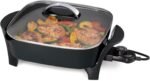 Presto 07117 12" Electric Skillet with glass cover - Image 3