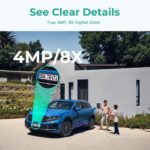 4MP Cameras for Home Security with Audio and Video, Outdoor Security Camera Indoor, 2.4g/5g Cameras for House/Pet/Baby, Plug and Play, Support 128G Card Storage (Not Included), Wired - Image 4