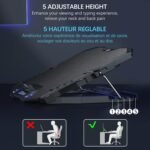 TopMate C5 12-15.6 inch Gaming Laptop Cooler Cooling Pad | 5 Quiet Fans and LCD Screen | 2500RPM Strong Wind Designed for Gamers and Office - Image 3