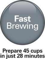 Hamilton Beach 45 Cup Fast Brew Coffee Urn and Hot Beverage Dispenser, 40521 - Image 3