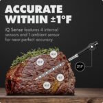 CHEF iQ Sense | Smart Wireless Meat Thermometer | 2 Ultra-Thin Probes | WiFi Unlimited Range | 1000°F Heat Safe | 5 Sensors | BBQ, Grill, Oven, Smoker, Air Fryer | Gen3 - Image 3