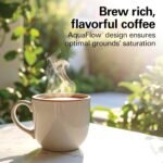 Hamilton Beach 2-Way 12 Cup Programmable Drip Hot and Iced Coffee Maker & Single Serve Coffee Machine, Glass Carafe, Auto Pause and Pour, Black (47500J) - Image 3
