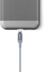 Amazon Basics Fast Charging USB-A to Lightning Nylon Braided Charger Cable, MFi Certified for Apple iPhone and iPad, Durable, 3 Foot, Dark Gray - Image 4