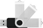 KOOTION 10 X 16 GB USB Flash Drive USB 2.0 Thumb Drive Memory Pen Stick Jump Drive Keychain Design Zip Drives Bulk (Black) - Image 3