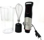 220 Volt Hand Blender 1000W - 3 in 1 Hand blender includes blending shaft, 500 ml chopper bowl, 700 ml beaker and whisk-220V 240V (Not For Use In USA) - Image 4