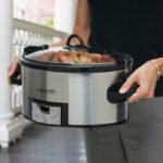 Crock-Pot 6 Quart Cook & Carry Programmable Slow Cooker with Digital Timer Stainless Steel (CPSCVC60LL-S) pack of 1 - Image 3