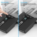 GT202UB vacuum laptop fan cooler With temperature display, intelligent temperature measurement cooling, 13 wind speed (2600-5000RPM turbo fan),Perfect for Rapid Cooling of gaming laptop - Image 4