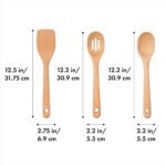 OXO Good Grips 3- Piece Wooden Utensil Set - Image 3