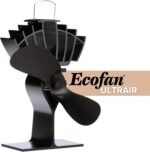 Ecofan UltrAir Heat Powered Stove Fan - Powerful Classic Design, High Performance, Perfect for Wood Stoves, 125 CFM - Circulates Warm Air Efficiently & Reduces Fuel Cost - Image 3