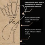 Ecofan UltrAir Heat Powered Stove Fan - Powerful Classic Design, High Performance, Perfect for Wood Stoves, 125 CFM - Circulates Warm Air Efficiently & Reduces Fuel Cost - Image 5